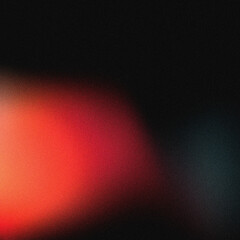 Poster - Noisy gradient background. Grainy abstract cover header wallpaper, gradient stain.