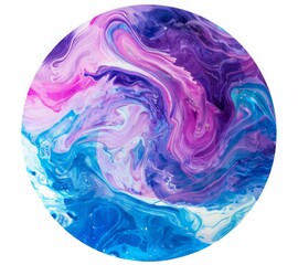 Wall Mural - Abstract colorful glitch art background with purple, blue and pink swirls. Faceted glass texture, bold color blobs, rectangular fields. Soft rounded forms, lightbox effect. Trendy digital art for web