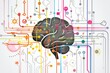 AI Brain Chip server patch management. Artificial Intelligence conversation mind gaba axon. Semiconductor general intelligence circuit board mems