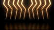 Abstract Neon Lines Led Light Background