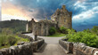 Eilean Donan Castle, Kyle of Lochalsh Scotland, UK.