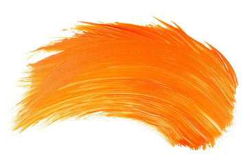 Poster - Paint brush stroke isolated on transparent background. PNG