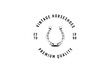 horseshoe logo vector icon illustration