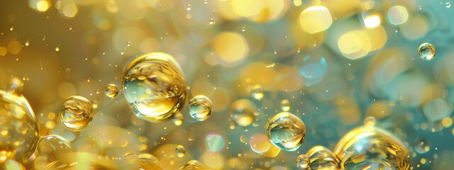 Wall Mural - macro, background, water, abstract, texture, liquid, light