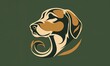 the logo of a hunting company with busset hound