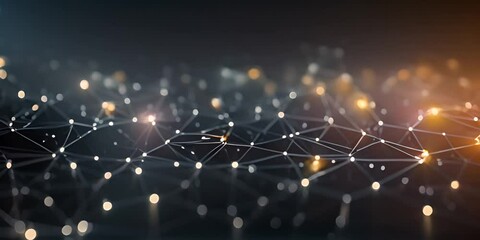 Leinwandbilder - Abstract technology big data background concept. Motion of digital data flow. Transferring of big data. Transfer and storage of data sets , block chain, server, hi-speed internet.
