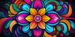 © Graphic Warrior - Traditional culture yoga meditaion mandala symbol. Drawing painted ink psychedelic element template