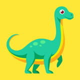 Fototapeta Dinusie - tyrannosaurus dinosaur vector illustration