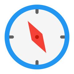 Poster - compass icon