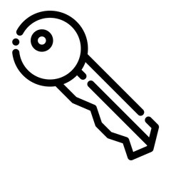 Sticker - key icon