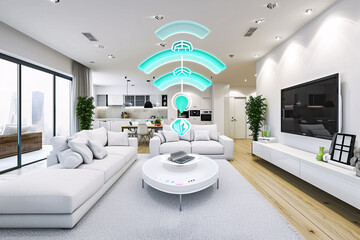 Wall Mural - Smart Home Technology