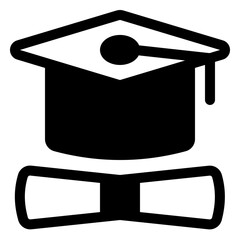 Poster - diploma icon