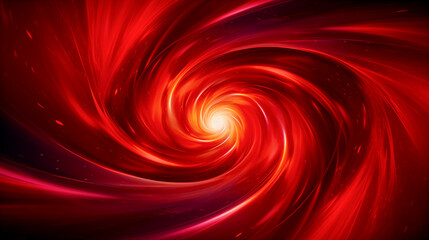 Wall Mural - abstract red swirl background