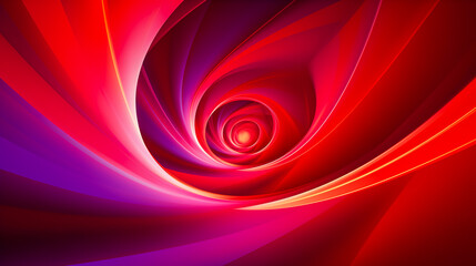 Wall Mural - abstract red swirl background