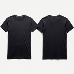 Wall Mural - black t shirt generative ai