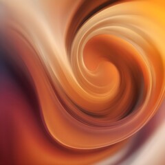 Wall Mural - Dynamic Abstract Swirls in Motion Background. Abstract background capturing the essence of movement with blurred, dynamic shapes and lines in a warm, flowing color scheme.