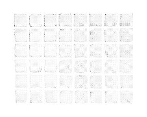 Wall Mural - Abstract  monochrome halftone pattern