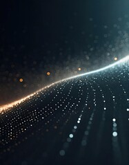  abstract particles dots background banner 
