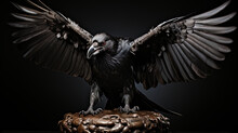 The Stately Appearance Of The Raven, Rising Above The Asphalt In The Dark, As If The Embodimen