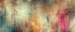 Strukturierte abstrakte Farbe auf Leinwandhintergrund, Grunge-Kunsttapete, buntes Wandmuster in Vintage-Designpapier, alte künstlerische Pinselstriche, Hintergrund, dekorative Retro-Aquarell-Zeichnung