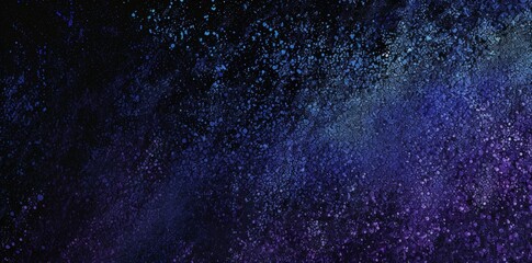 Wall Mural - abstract a defocused blue and purple bokeh glitter blur background. blue and purple colored glitter.