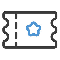 Sticker - ticket icon