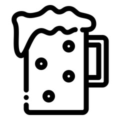 Canvas Print - beer icon