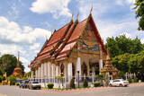 Fototapeta Most - Wat Putta Mongkon aka Wat Klang. This Phukets most important temple.