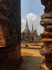 Ruins Ayutthaya Thailand