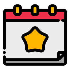 Sticker - calendar icon