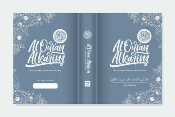 floral design al quran book cover 5