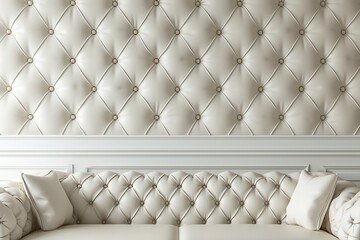 Wall Mural - white sofa in a room