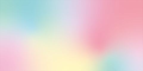 Pink and light blue gradient backgound.