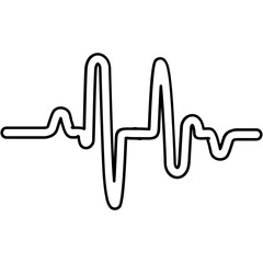 Sticker - Ekg Icon