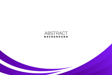 Wall Mural - abstract purple wavy business style background. vector illustration