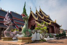 Wat Den Salee Sri Muang Gan Or Ban Den Temple Is The Most Famous Landmark In Chiang Mai, Thailand