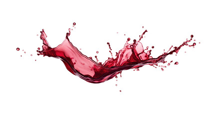 Wall Mural - red wine splash