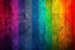 Colorful Rainbow onyx Copy Spcae Design. Vivid flamboyant wallpaper underpinning abstract background. Gradient motley cord lgbtq pride colored neon illustration abstract art