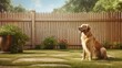 outdoor dog fence