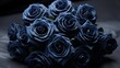 arrangement navy roses