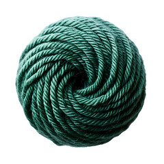 Wall Mural - ball of knitting yarn PNG. green wool yarn PNG. green cotton yarn PNG. green knitting yarn ball for textiles and clothing