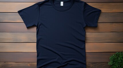 Wall Mural - outfit navy blue tshirt