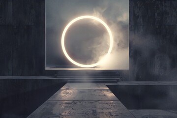 abstract afterlife minimal background generative ai