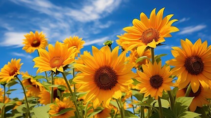  nature sunflowers and daisies