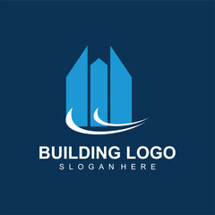 Vector building abstract premium logo