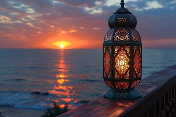 Traditional lantern for the Muslim month of Ramadan	