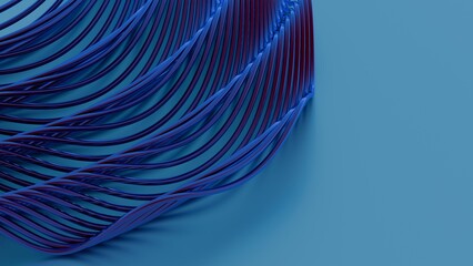 Leinwandbilder - lines and geometric shapes in vibrant colors, creating a visually dynamic and energetic representation of hope