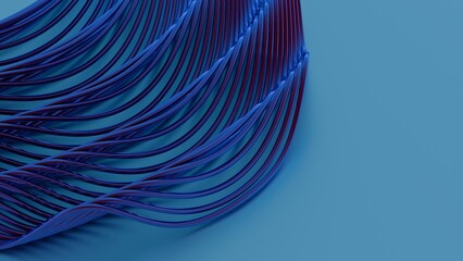 Leinwandbilder - lines and geometric shapes in vibrant colors, creating a visually dynamic and energetic representation of hope
