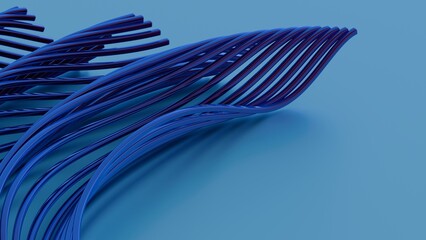 Leinwandbilder - lines and geometric shapes in vibrant colors, creating a visually dynamic and energetic representation of hope