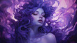 The purple aura pulses with an unnatural energy drawing in all who witness its beauty